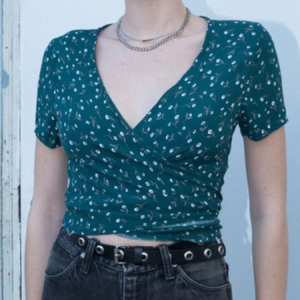 Brandy Melville Wrap Shirt
